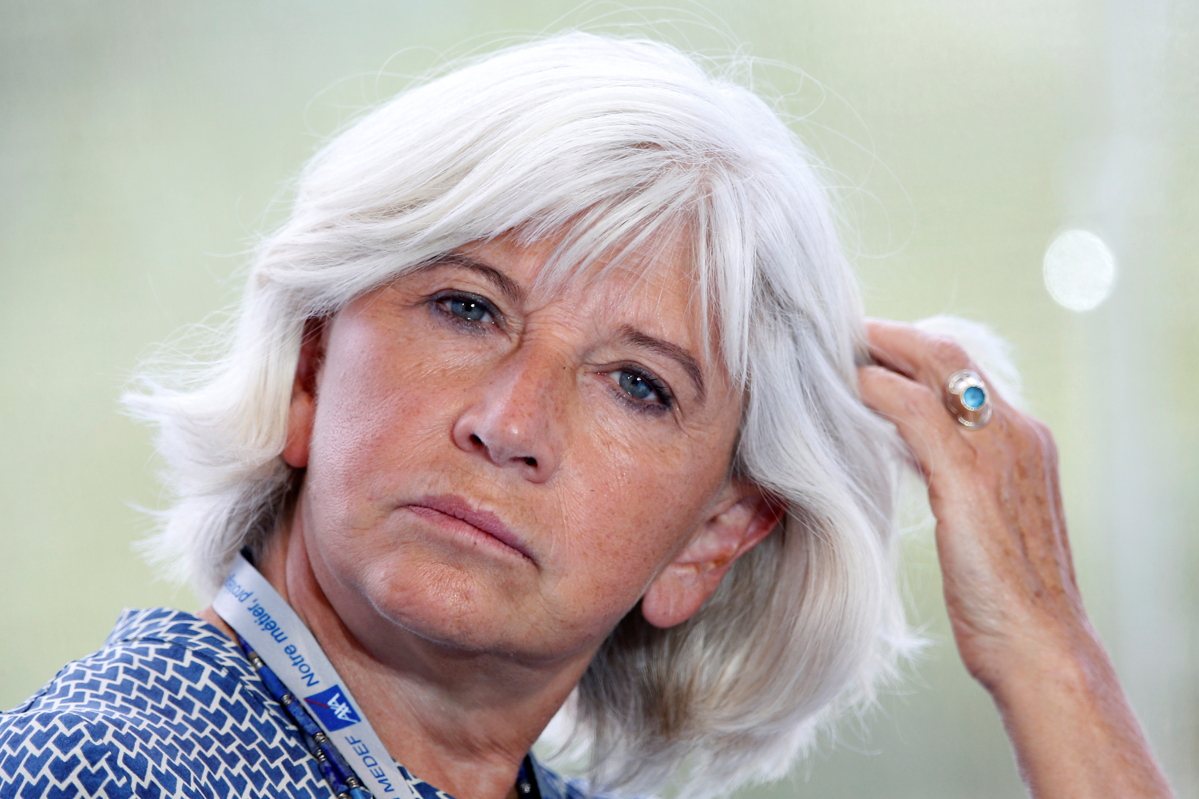 Laurence Tubiana at the HEC School of Management in Jouy-en-Josas, near Paris, France, August 30, 2016. REUTERS/Charles Platiau