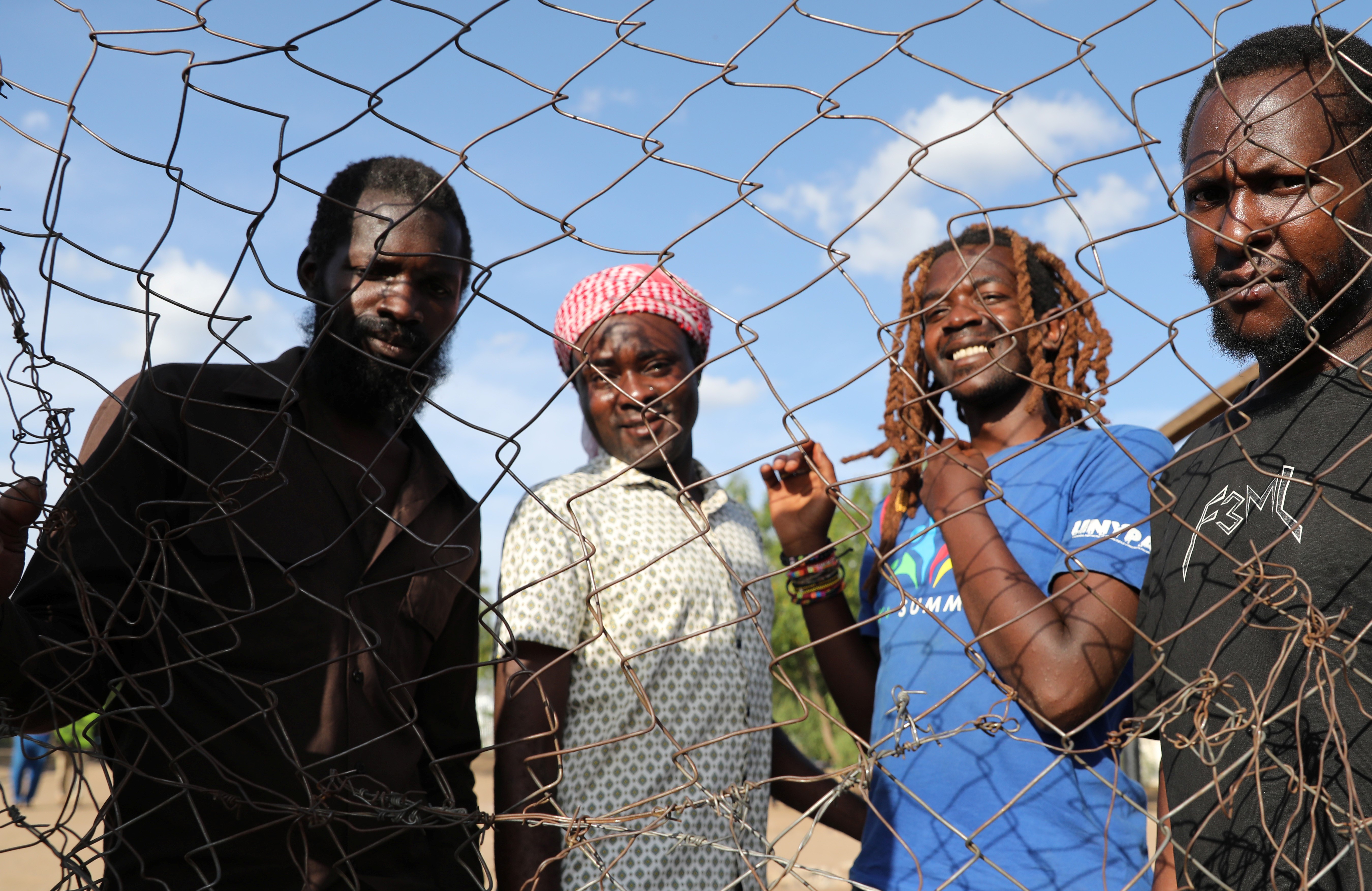 Ugandan members of the lesbian, gay, bisexual and transgender (LGBT) community, are seen at the Kakuma refugee camp, in Turkana county, northwest of Nairobi, Kenya February 22, 2020. REUTERS/Goran Tomasevic