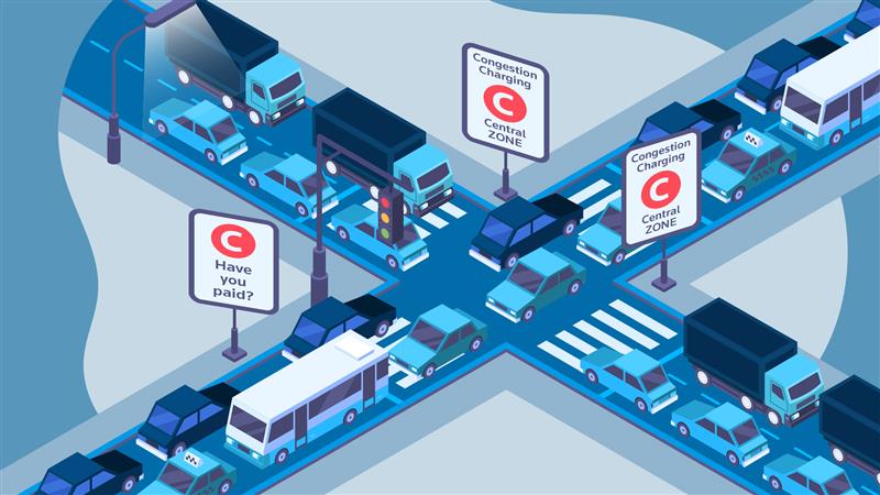 An illustration from the Context video Why London’s traffic is still so bad, even after congestion pricing