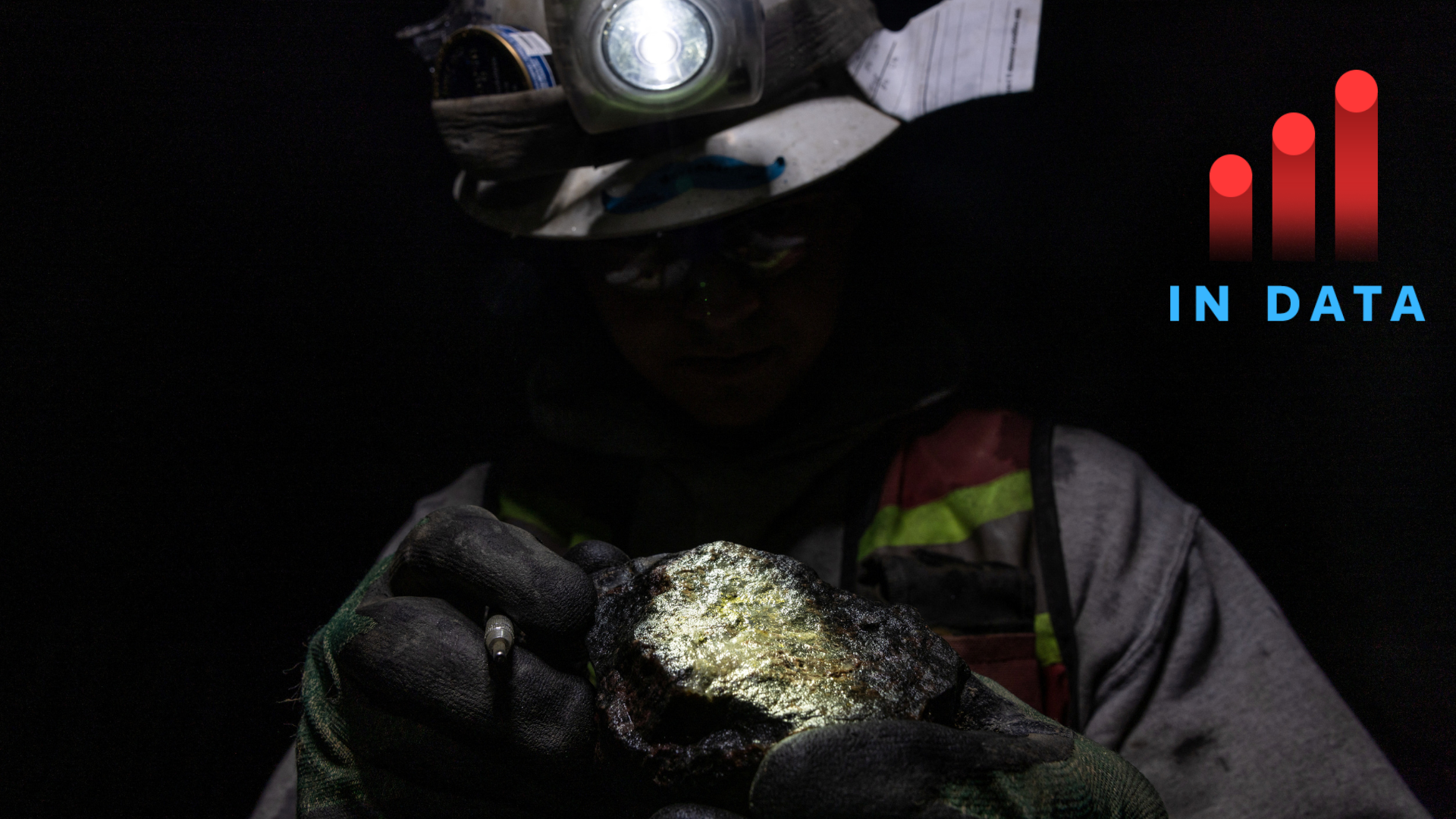 A geologist holds a flashlight as he looks for a mineral inside a cobalt mining site, west of Salmon, Idaho, U.S. May 16, 2024. REUTERS/Carlos Barria