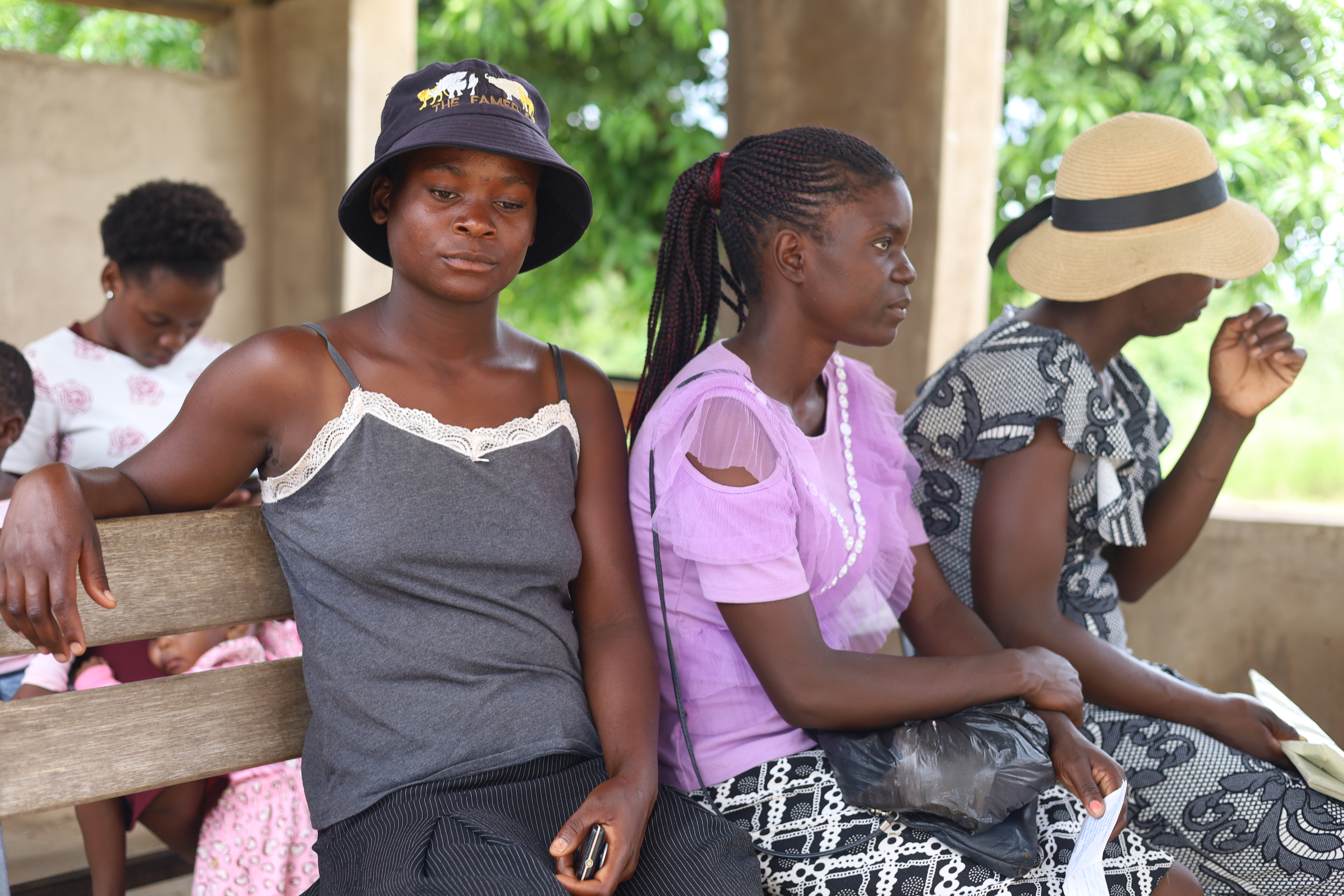 Women waiting to access free family planning services at Chitakatira clinic in Mutare, Zimbabwe, Feb. 20, 2025.   Thomson Reuters Foundation/Farai Shawn Matiashe