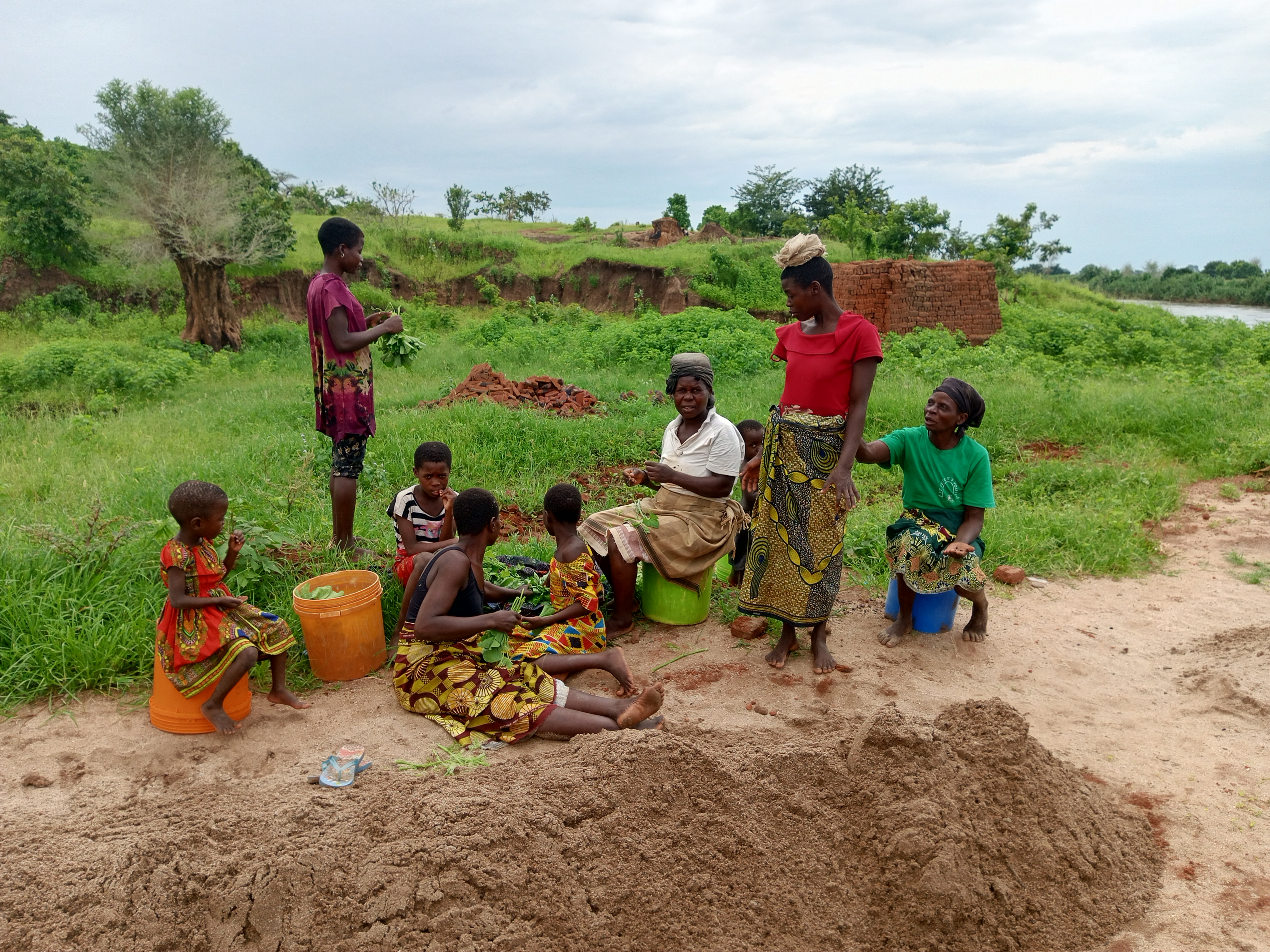 Sand mining in the Salima district, Malawi, Feb 28, 2025. Thomson Reuters Foundation/Charles Pensulo